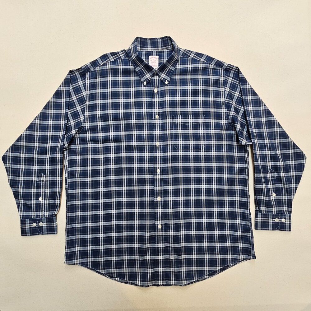 Brooks Brothers Madison Fit Non-Iron Button Down XL - Picture 2 of 7